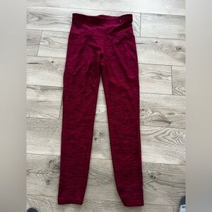 Xersion Maroon 7/8 Ankle Leggings